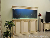 Нестандартный красивый аквариум изготовленный под заказ