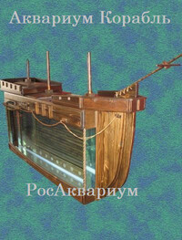 Фото аквариума Корабля общим планом Вид аквариума Фрегата общим планом