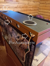 Фотосхема с расположением вентиляционных отверстий