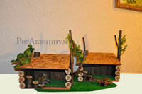 Деревянные домики для черепах