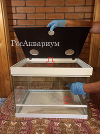 Фотосхема с возможными доступами к ёмкости террариума